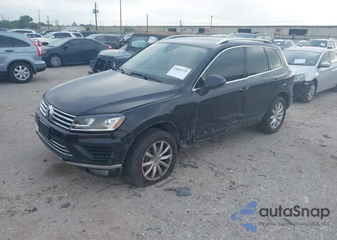 2016 Volkswagen Touareg Vr6 Sport из США, поврежденный, VIN WVGEF9BP9GD005277